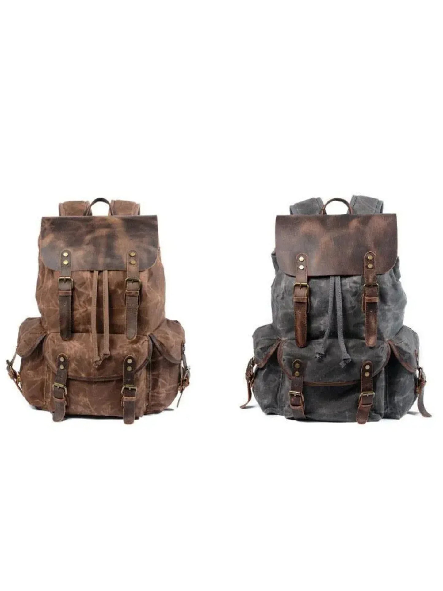 Leder Rucksack "Jäger" - TOLLzWOOD