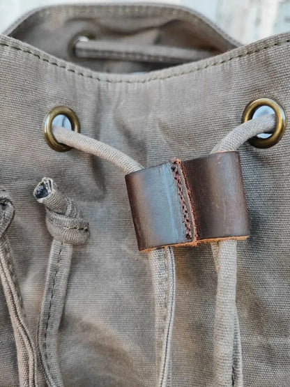 Leder Rucksack "Jäger" - TOLLzWOOD