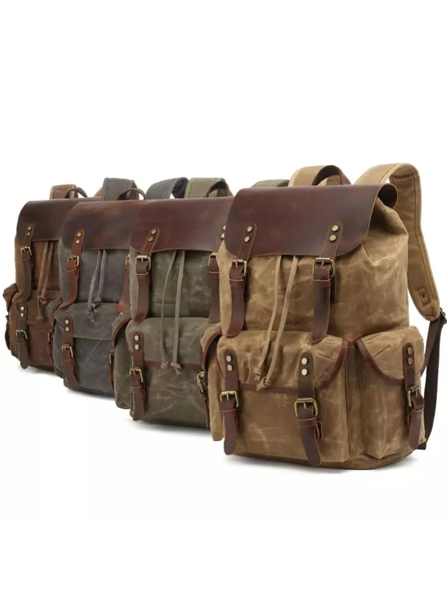 Leder Rucksack "Jäger" - TOLLzWOOD