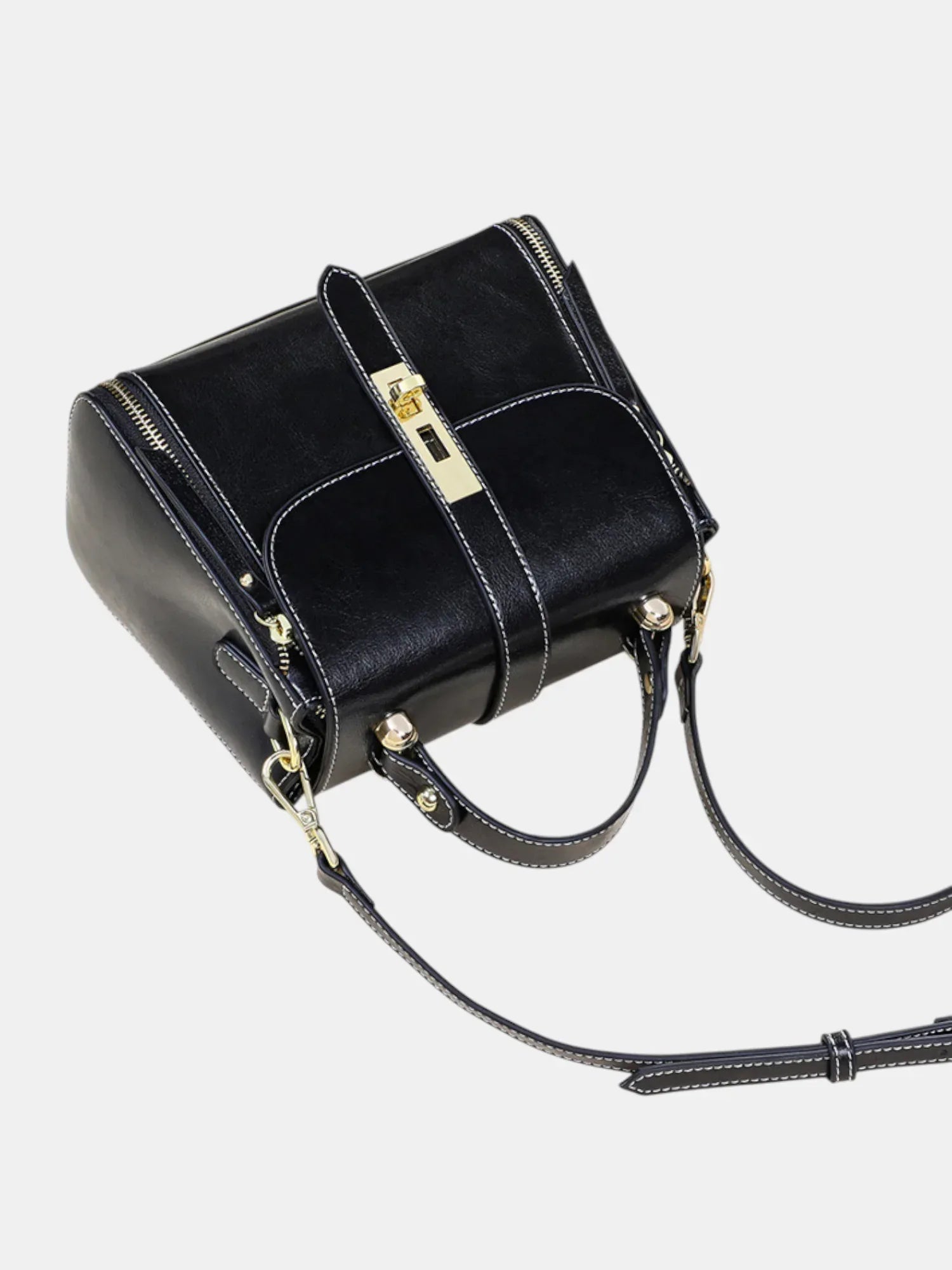 Leder Handtasche "Iris" - TOLLzWOOD