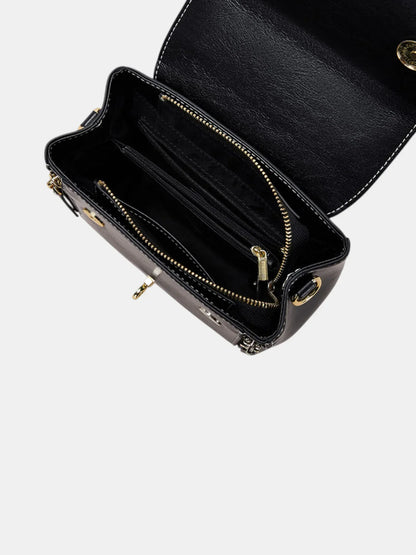 Leder Handtasche "Iris" - TOLLzWOOD
