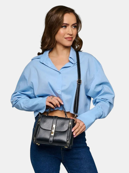 Leder Handtasche "Iris" - TOLLzWOOD