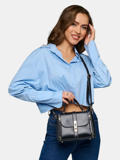 Leder Handtasche "Iris" - TOLLzWOOD