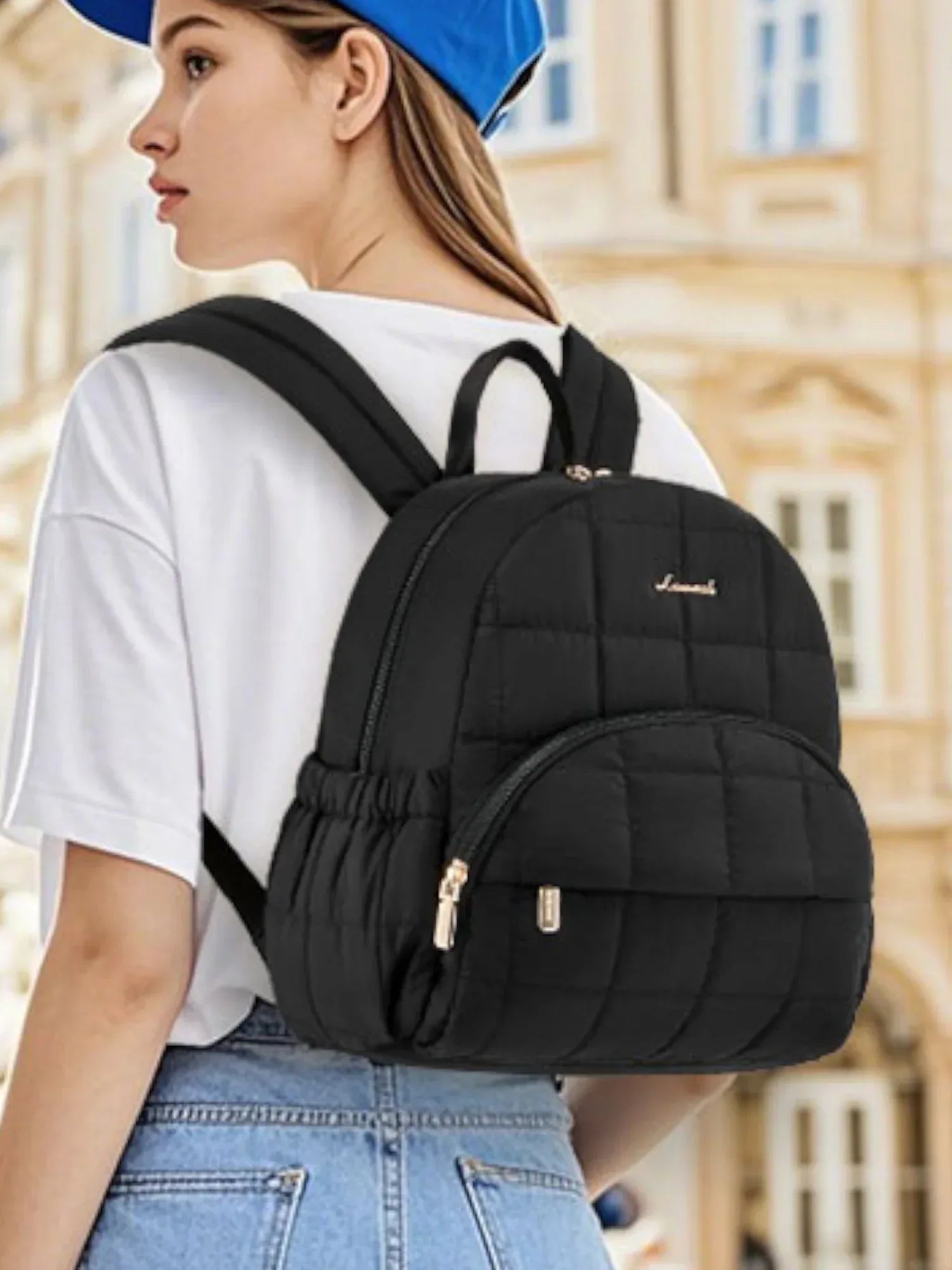 Schwarze Rucksack Lovevook - TOLLzWOOD