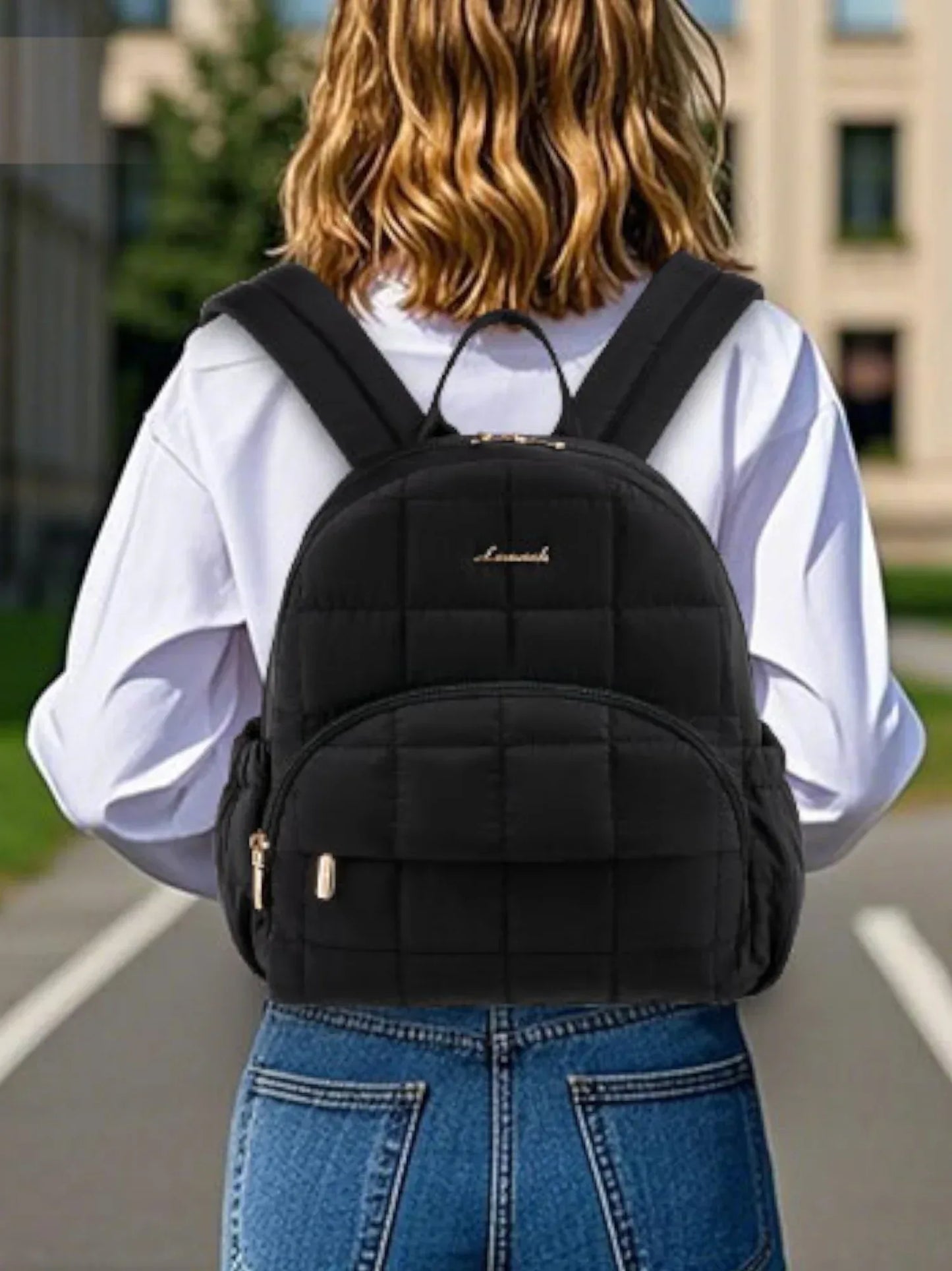 Schwarze Rucksack Lovevook - TOLLzWOOD