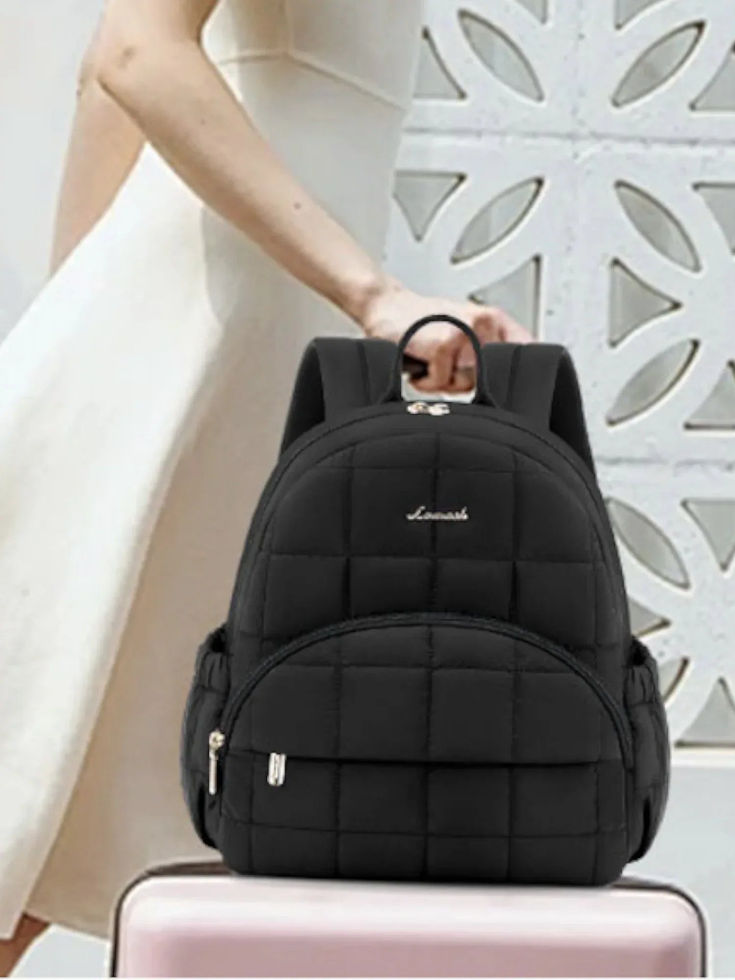 Schwarze Rucksack Lovevook - TOLLzWOOD