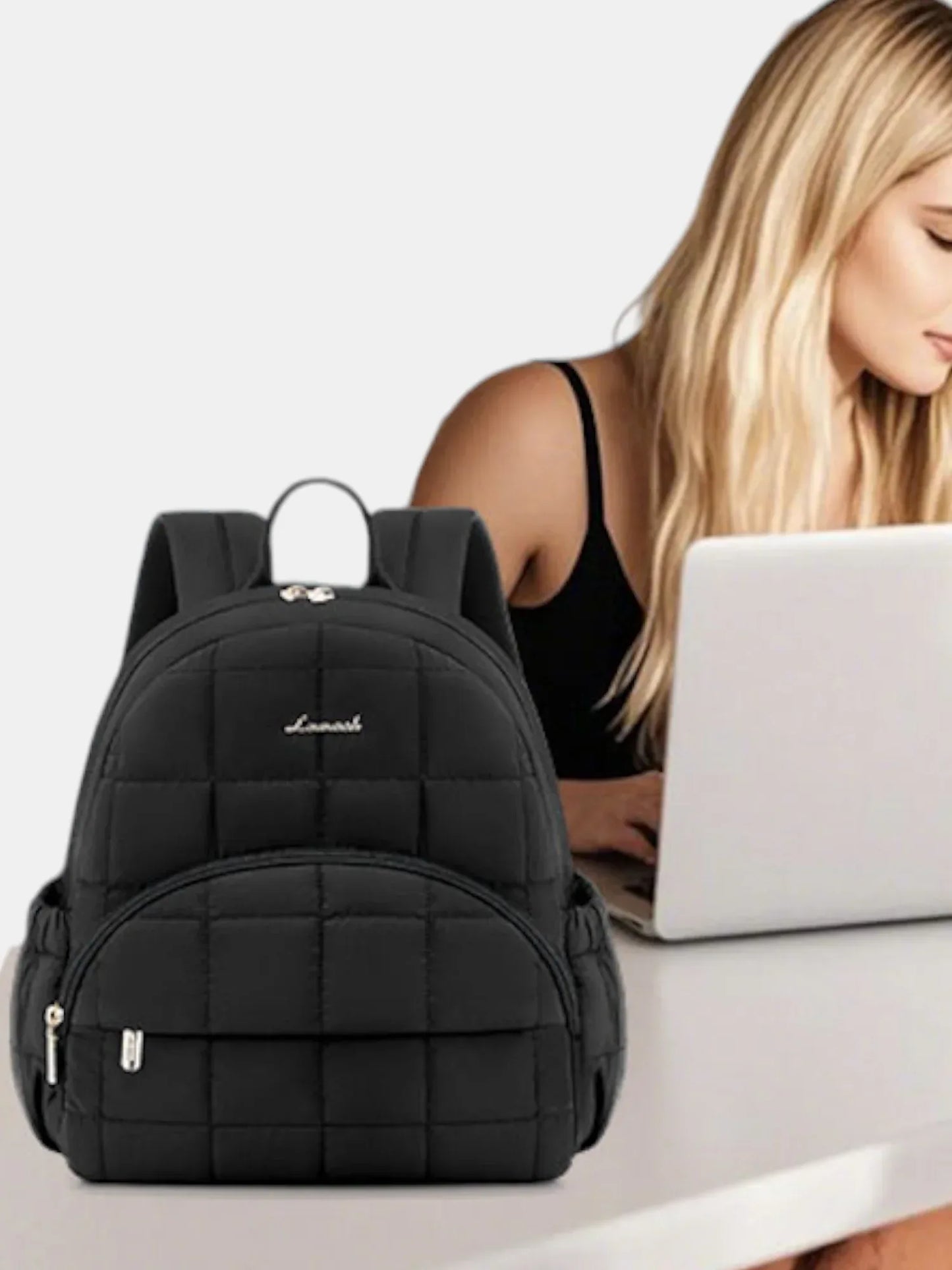 Schwarze Rucksack Lovevook - TOLLzWOOD