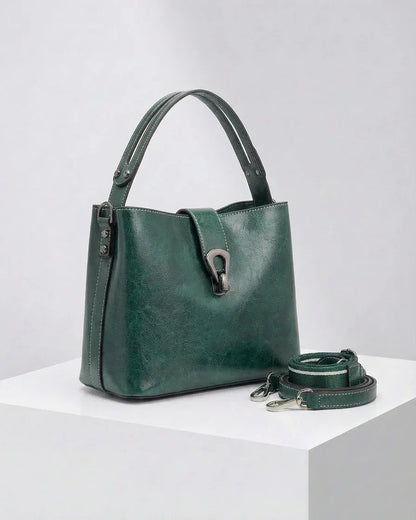 Leder Handtasche "Flora" - TOLLzWOOD