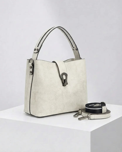 Leder Handtasche "Flora" - TOLLzWOOD