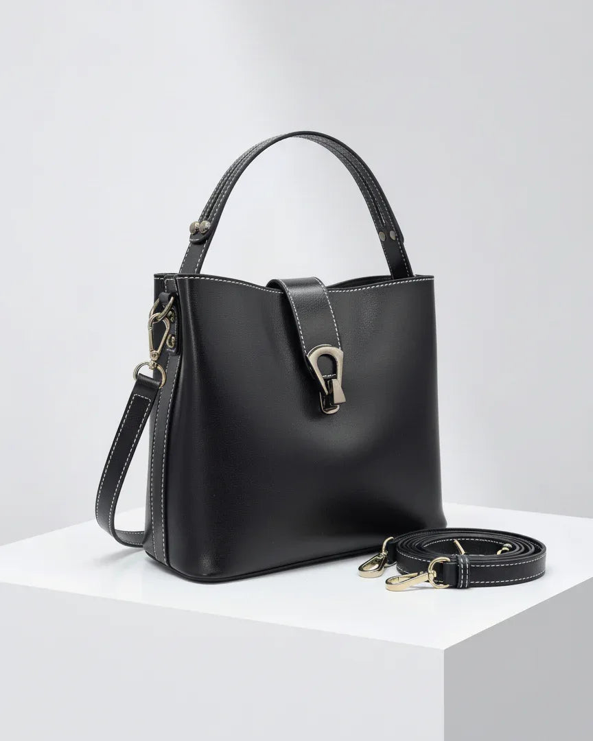 Leder Handtasche "Flora" - TOLLzWOOD