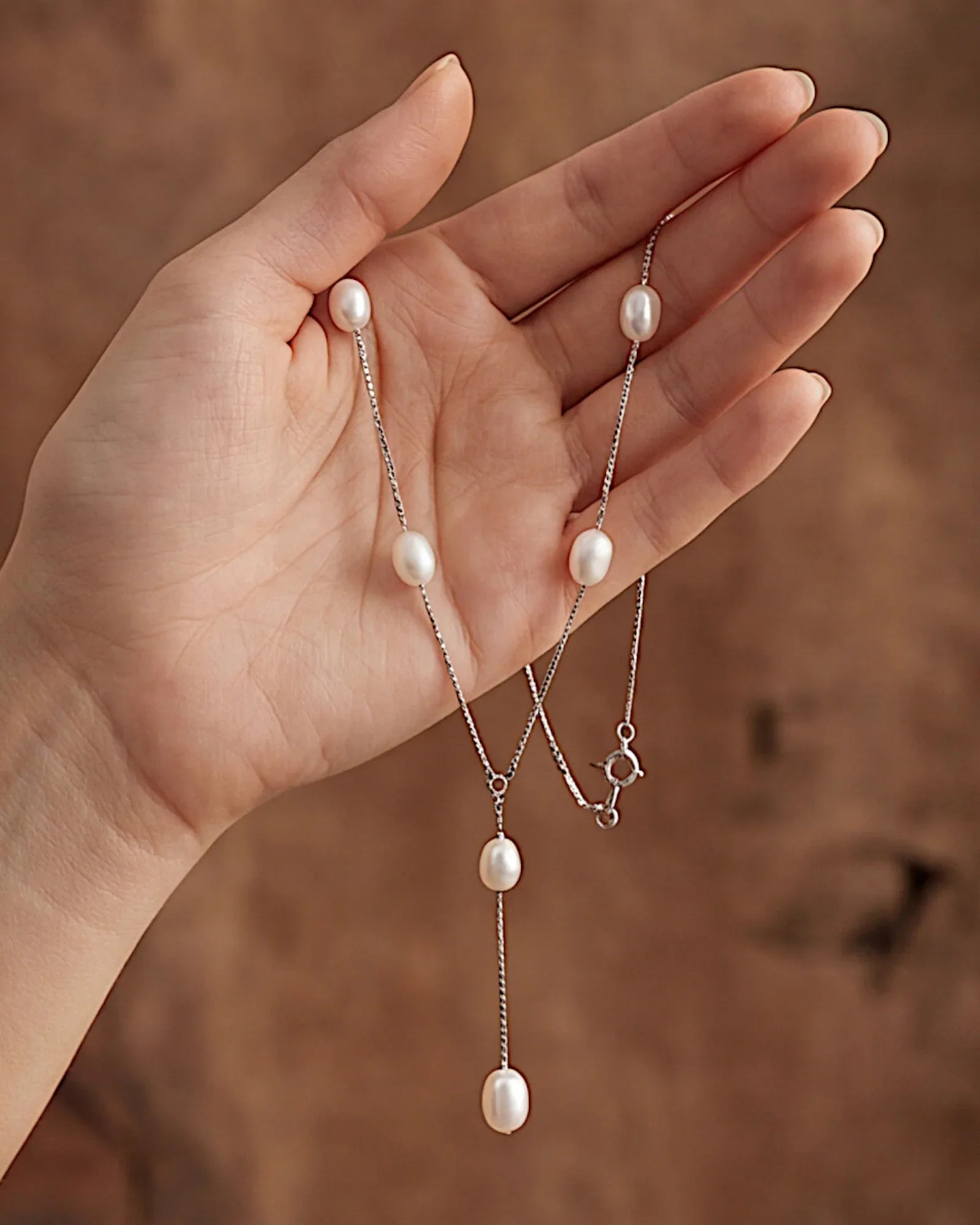 Freshwater pearl necklace - TOLLzWOOD