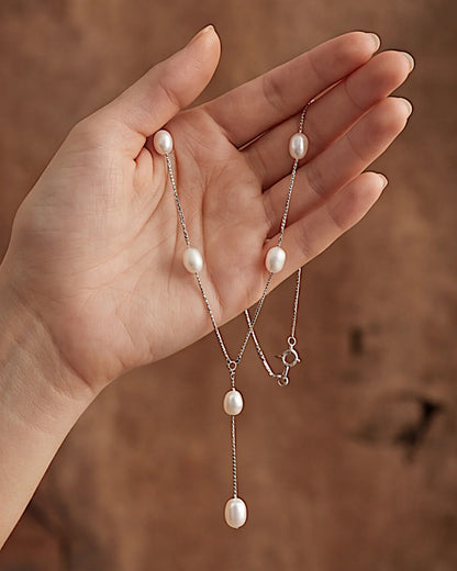 Freshwater pearl necklace - TOLLzWOOD