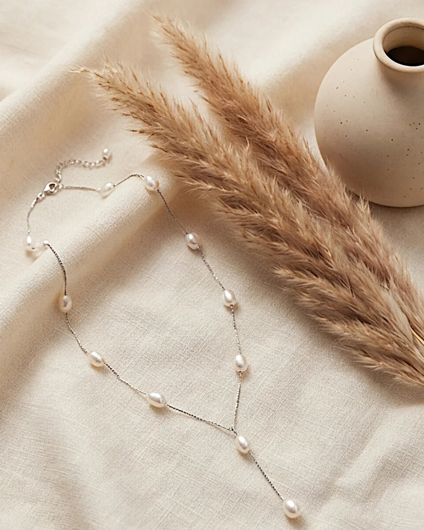 Freshwater pearl necklace - TOLLzWOOD