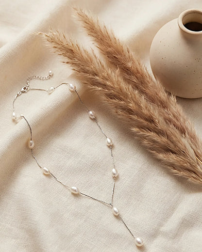 Freshwater pearl necklace - TOLLzWOOD