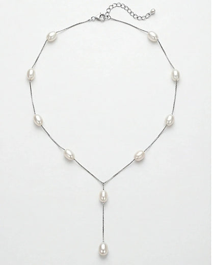 Freshwater pearl necklace - TOLLzWOOD