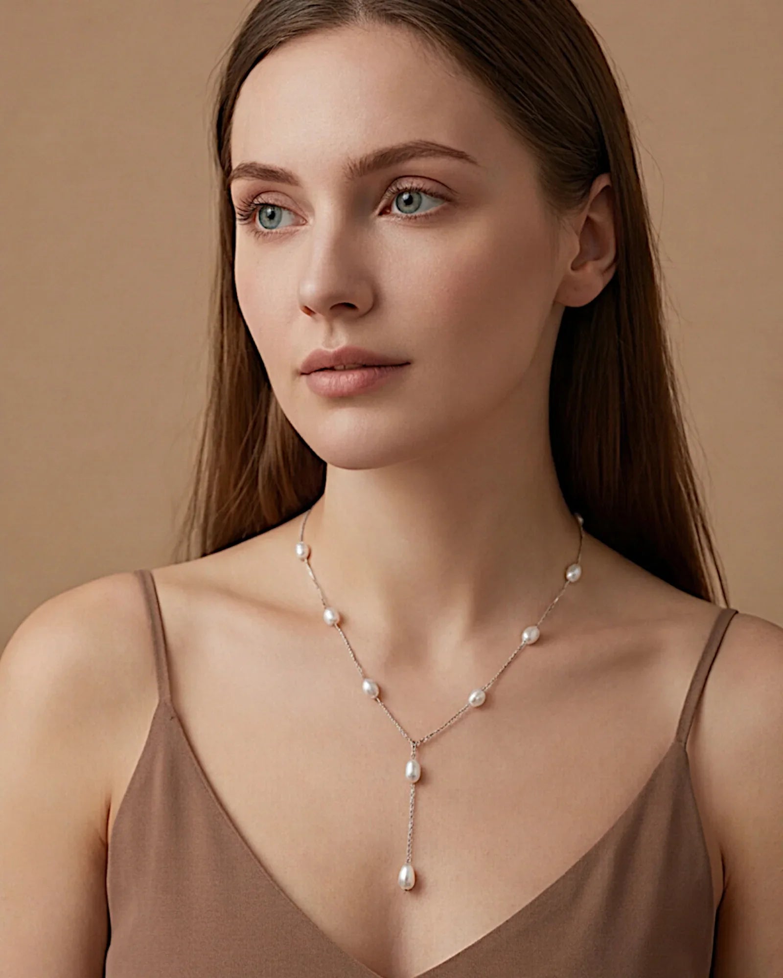 Freshwater pearl necklace - TOLLzWOOD