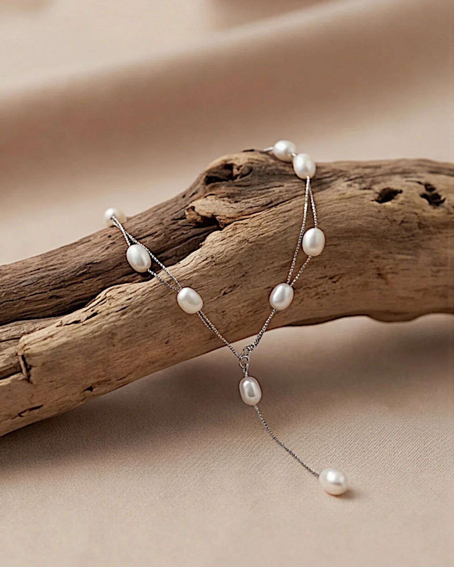 Freshwater pearl necklace - TOLLzWOOD