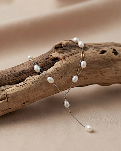 Freshwater pearl necklace - TOLLzWOOD