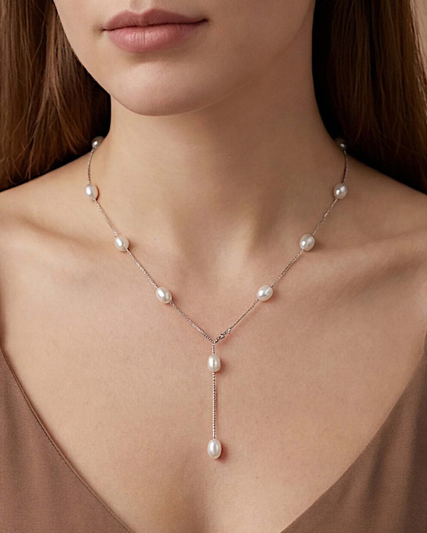 Freshwater pearl necklace - TOLLzWOOD