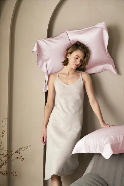 Kissenbezug Pillowcase 2pcs 40x80 Rosa - TOLLzWOOD