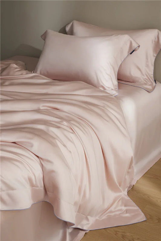 Bettwäsche Set HQ Tencel 300TC Rosa - TOLLzWOOD