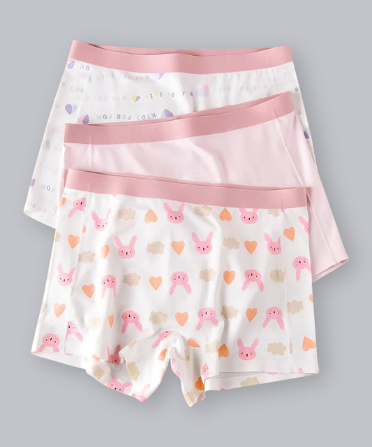 Girls' underwear "Color Mix", bamboo - 5 pack (sizes 2-14 years)