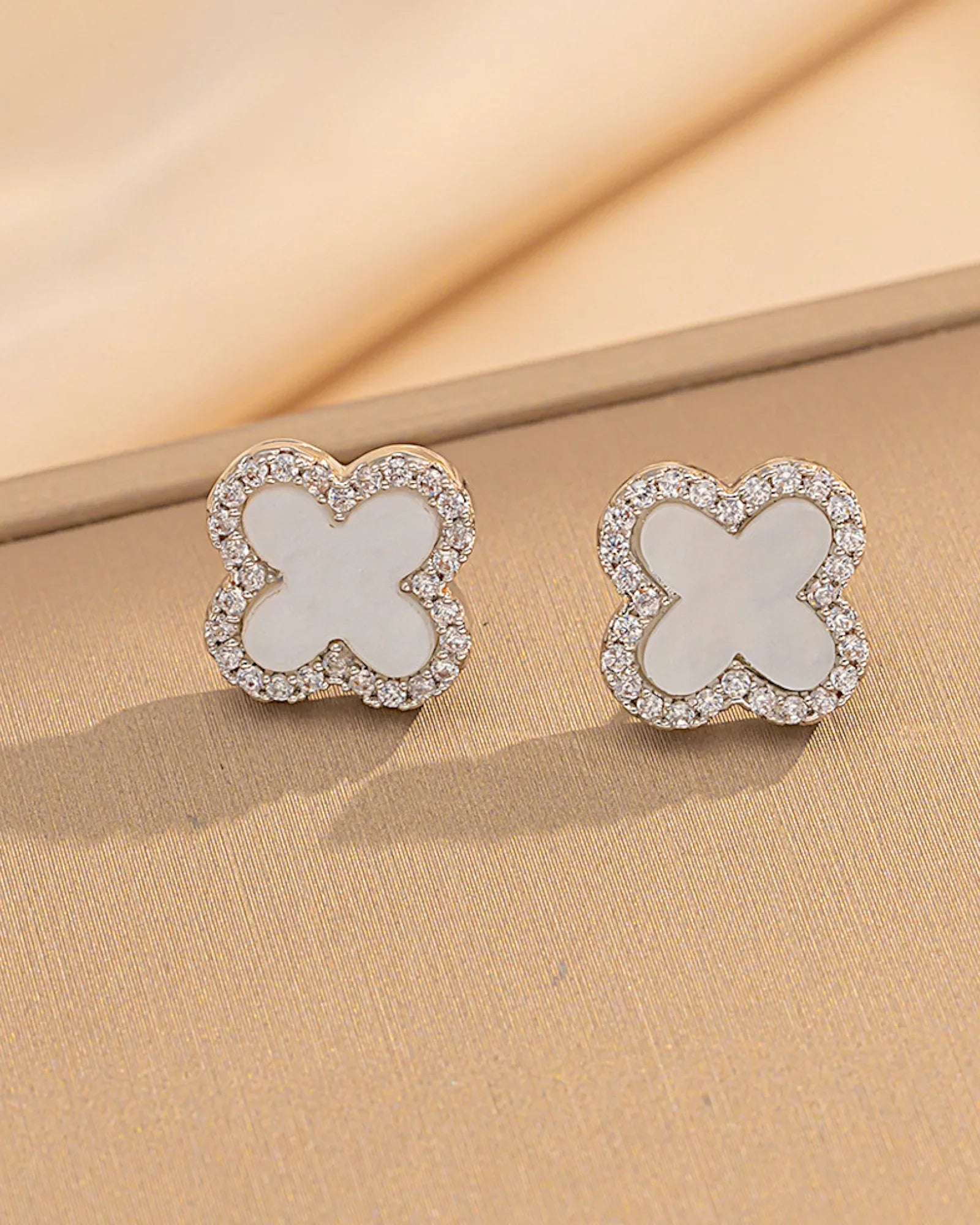 Schmuck Ohrringe "Clover" aus 925er - TOLLzWOOD