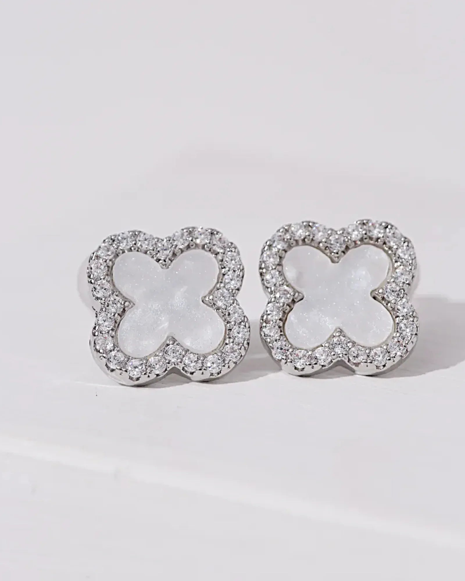 Schmuck Ohrringe "Clover" aus 925er - TOLLzWOOD