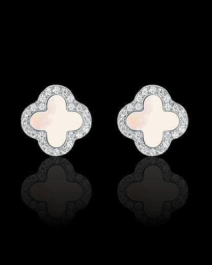 Schmuck Ohrringe "Clover" aus 925er - TOLLzWOOD