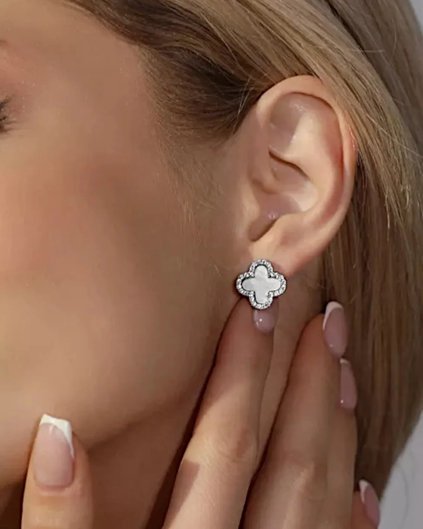 Schmuck Ohrringe "Clover" aus 925er - TOLLzWOOD