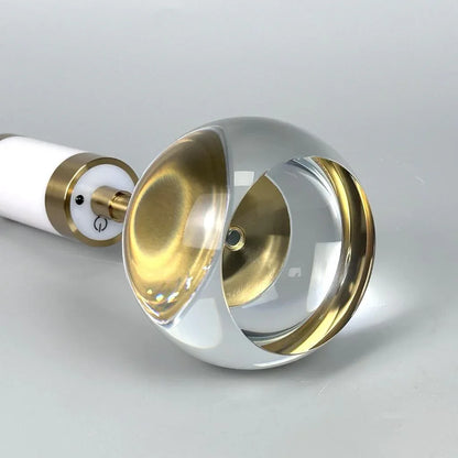 Kristallfuß LED Tischlampen (AKKU und STROM) - TOLLzWOOD