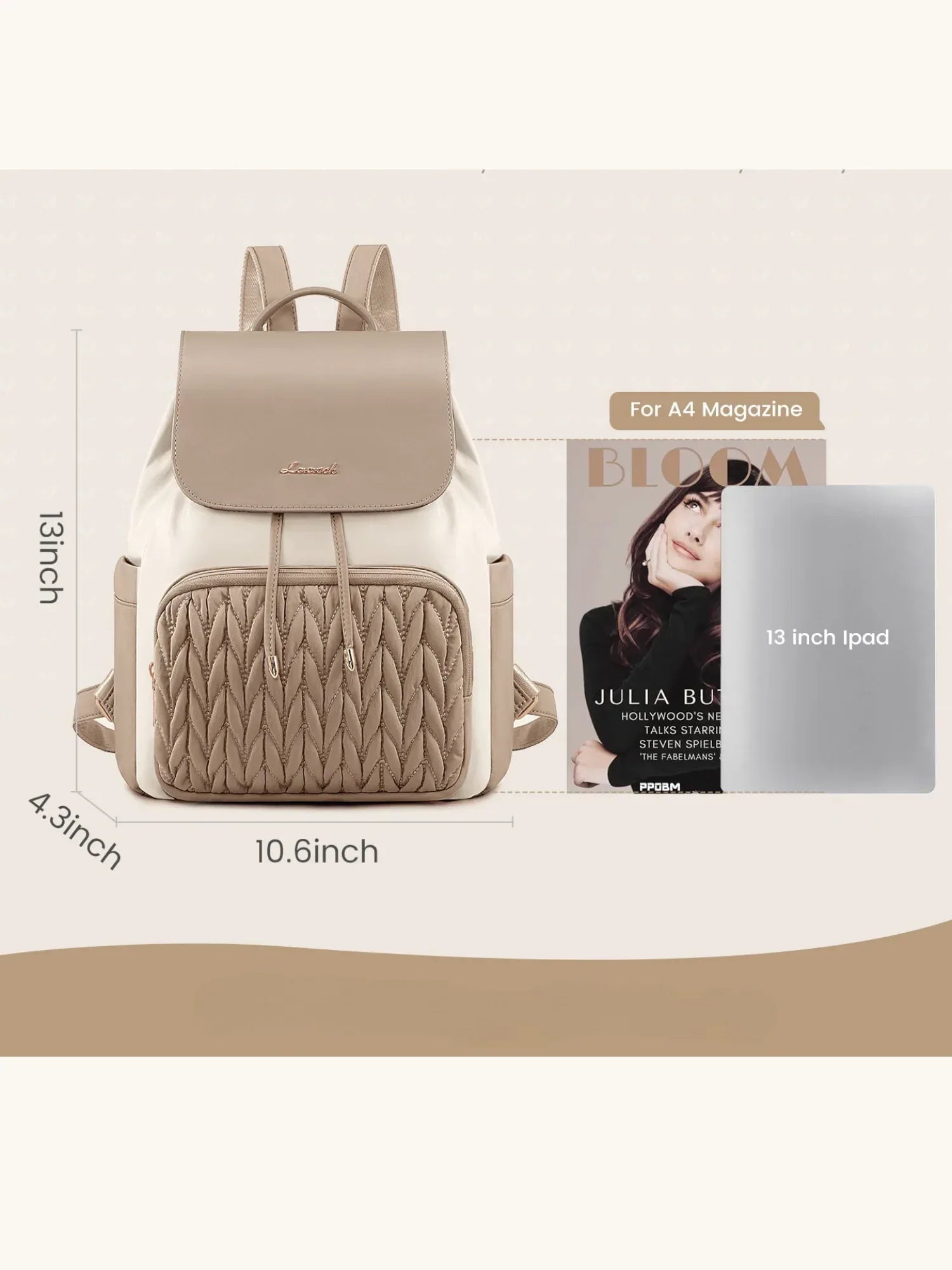 Rucksack "Lavendel" - TOLLzWOOD