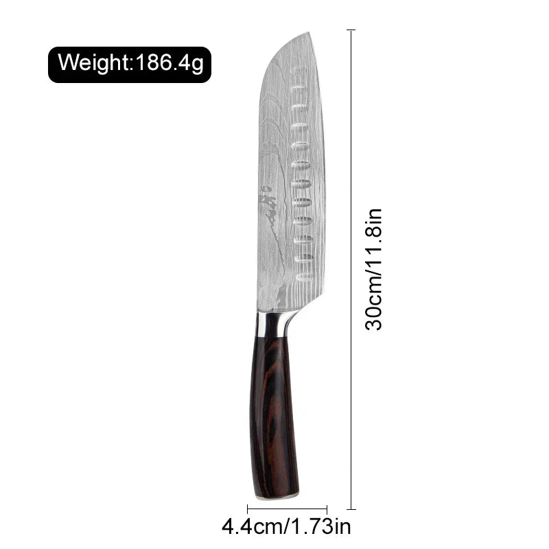 Knife set “Damascus Design”