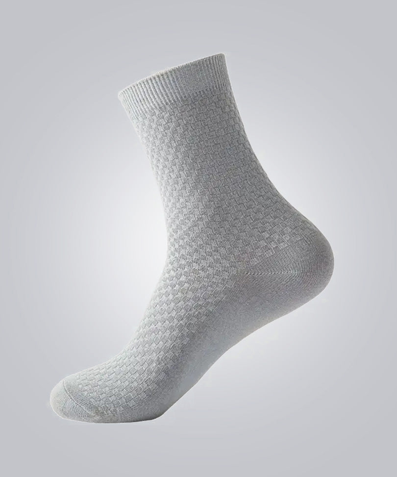 Unisex bamboo socks, white