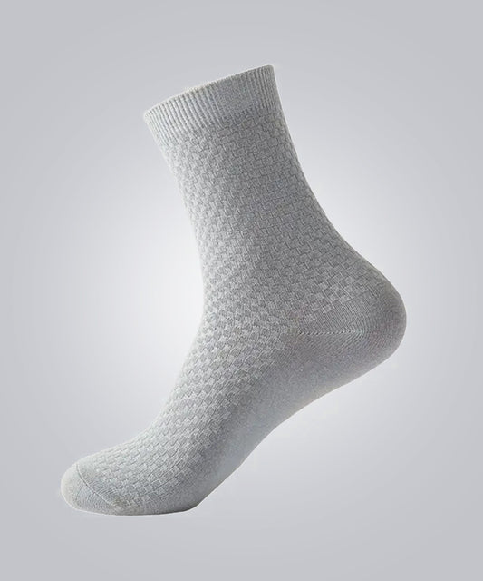 Unisex bamboo socks, white