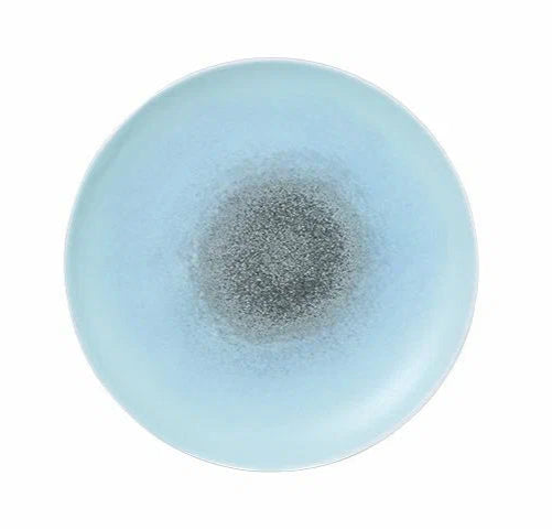 Porzellanteller "Blau" flach – Modell Porz