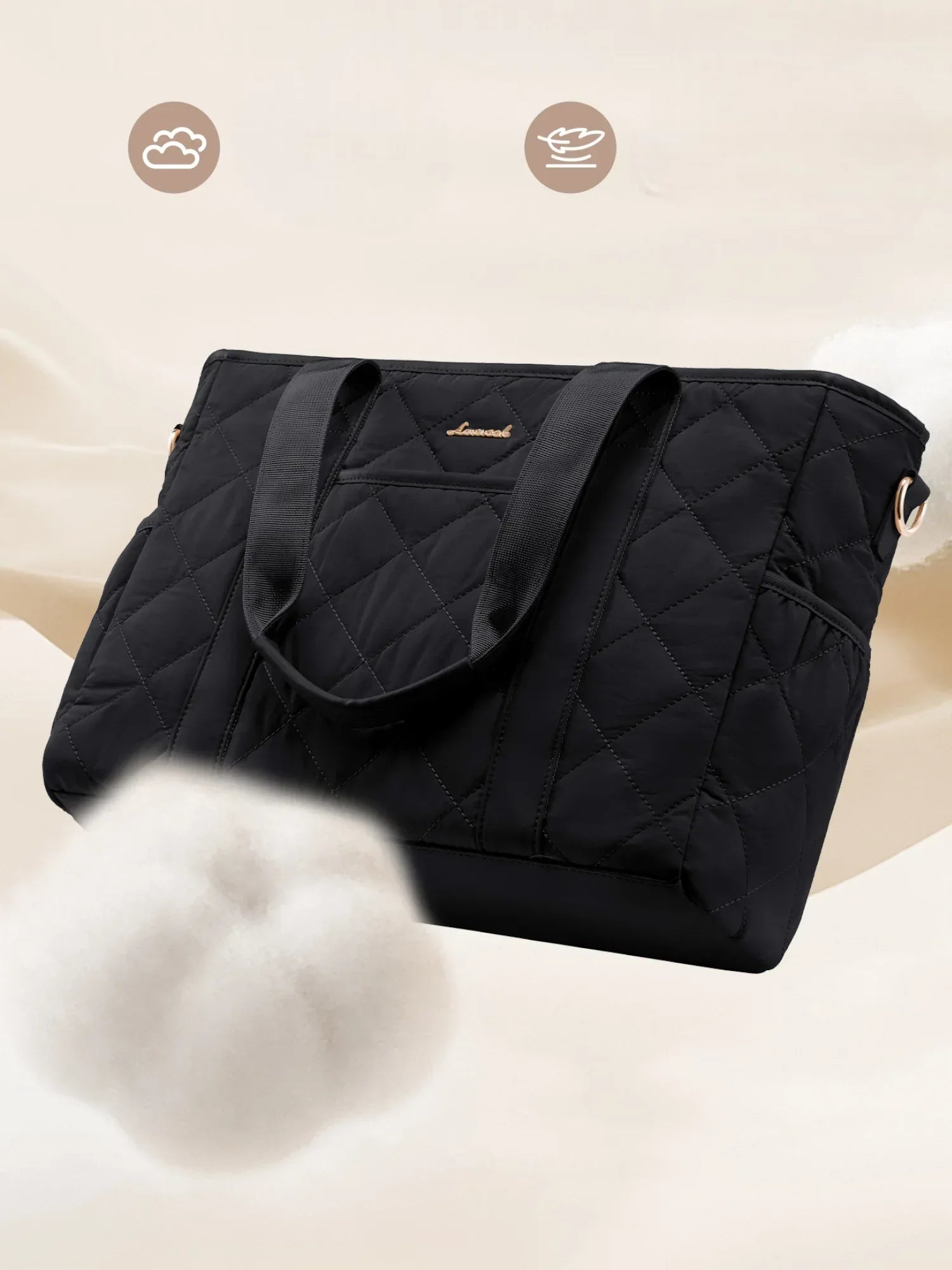 Handtasche "Hortensie" - TOLLzWOOD