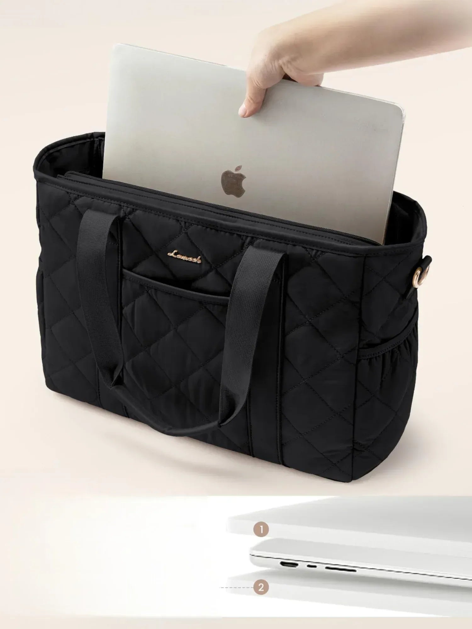 Handtasche "Hortensie" - TOLLzWOOD