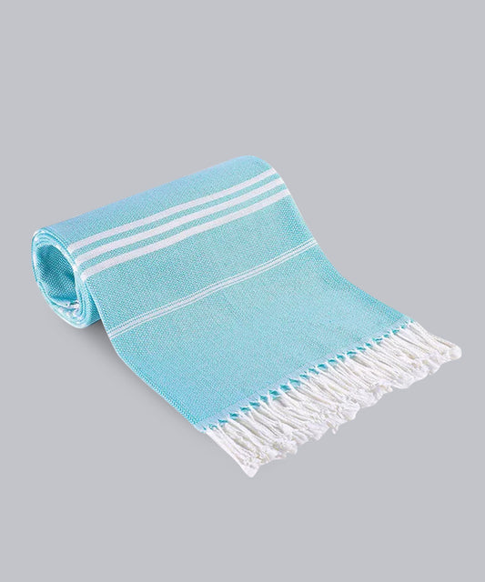 Türkisches Strandtuch, Blau, 95×180 cm