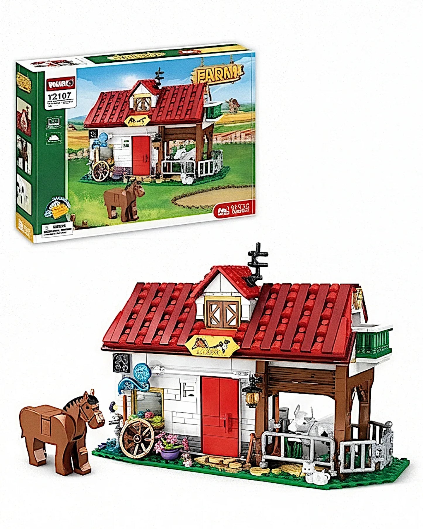 EC-Farm Rinderhof, 530 Teile - TOLLzWOOD