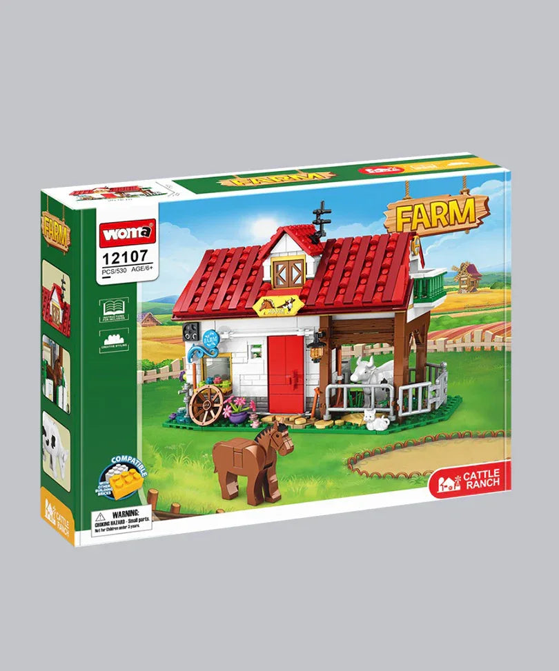 EC-Farm Rinderhof, 530 Teile - TOLLzWOOD