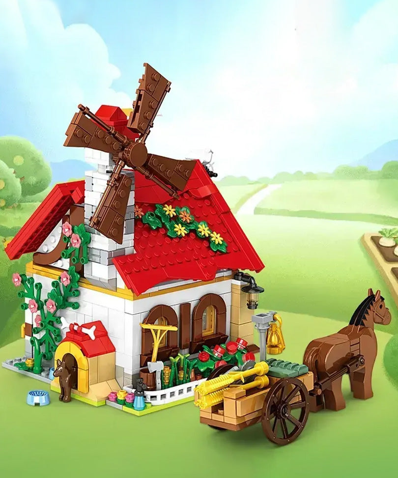 EC-Farm Getreidespeicher, 720 Teile