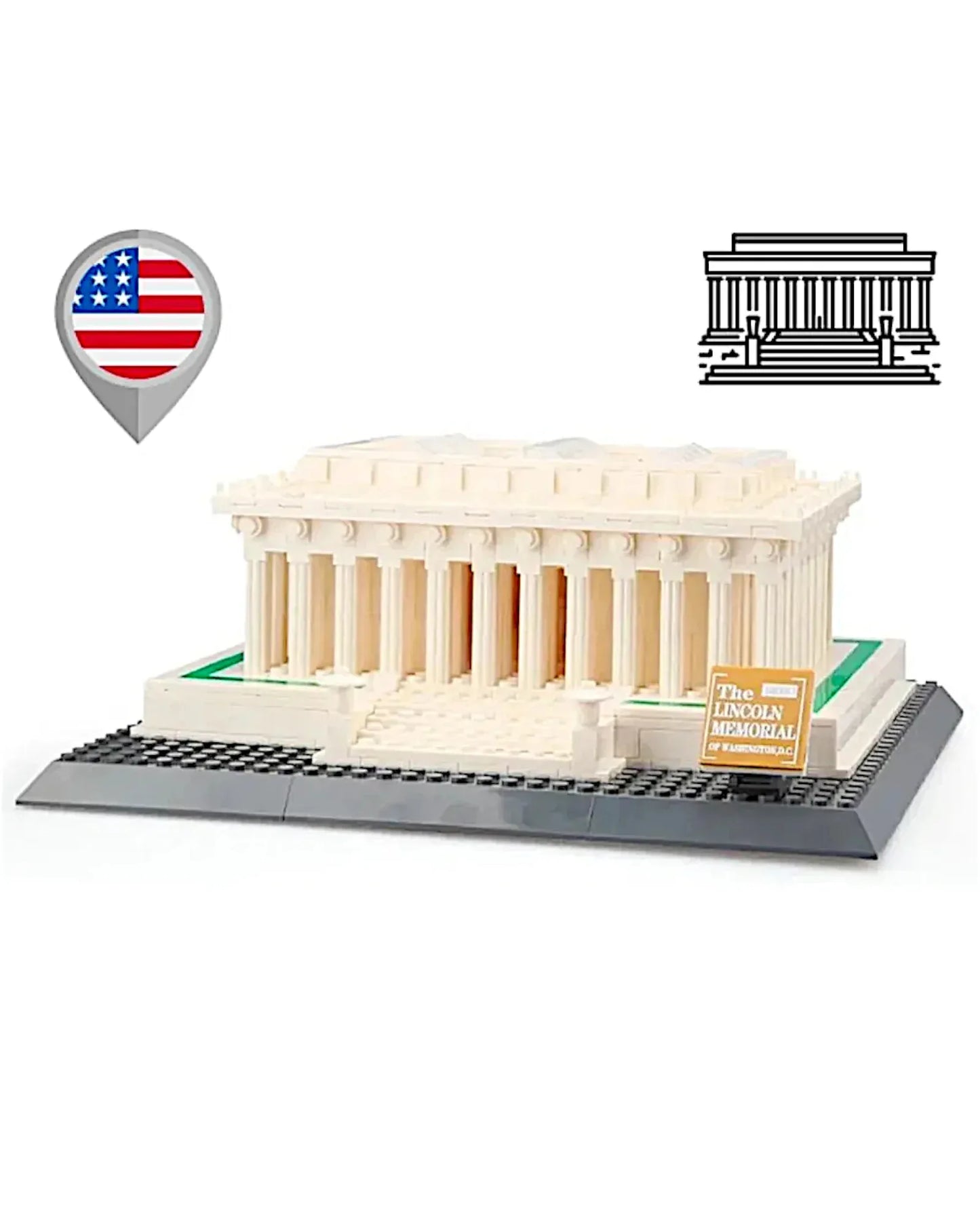 EC-Lincoln Memorial Washington D.C., USA - TOLLzWOOD