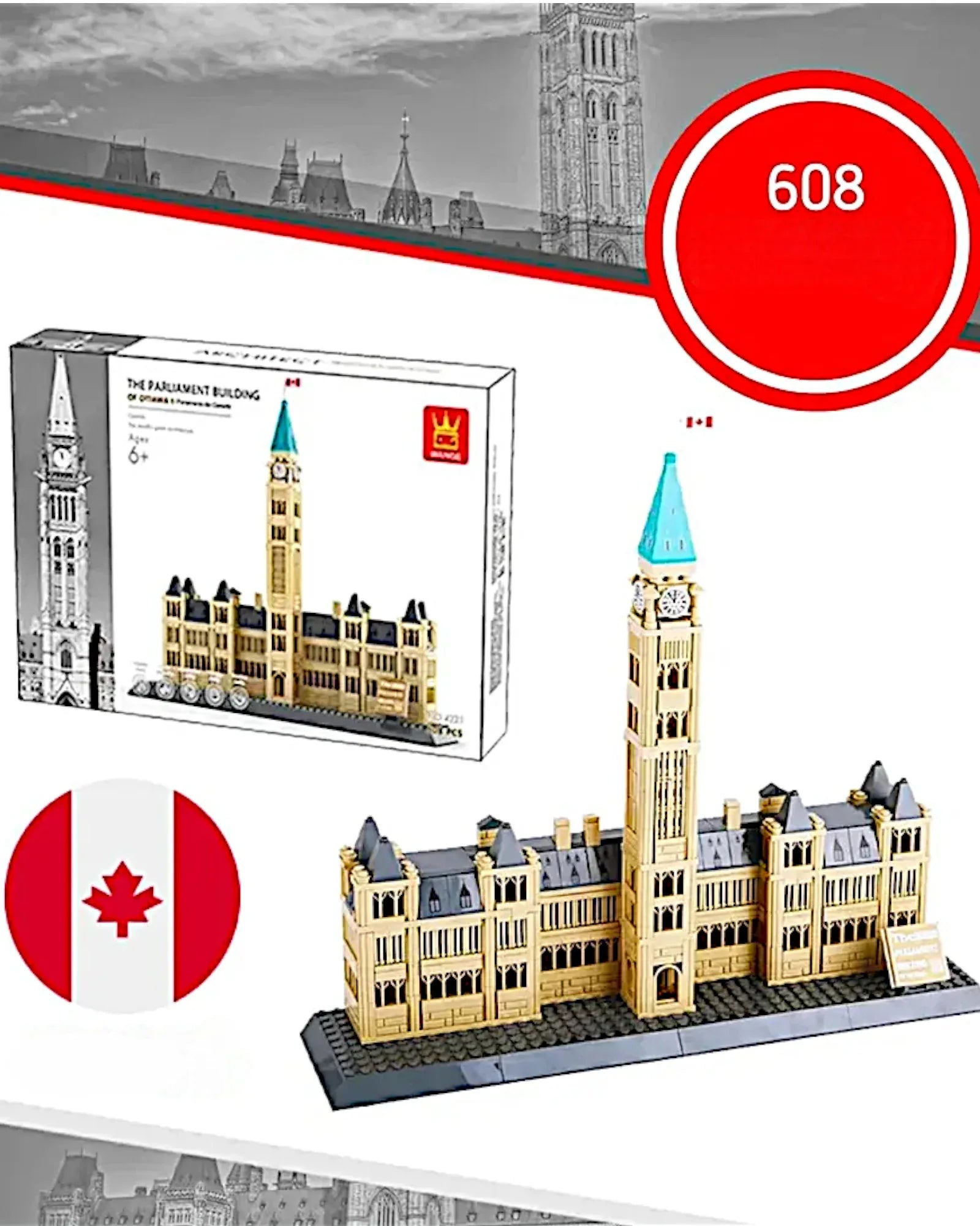 EC-Parlamentsgebäude, Ottawa, Kanada - TOLLzWOOD