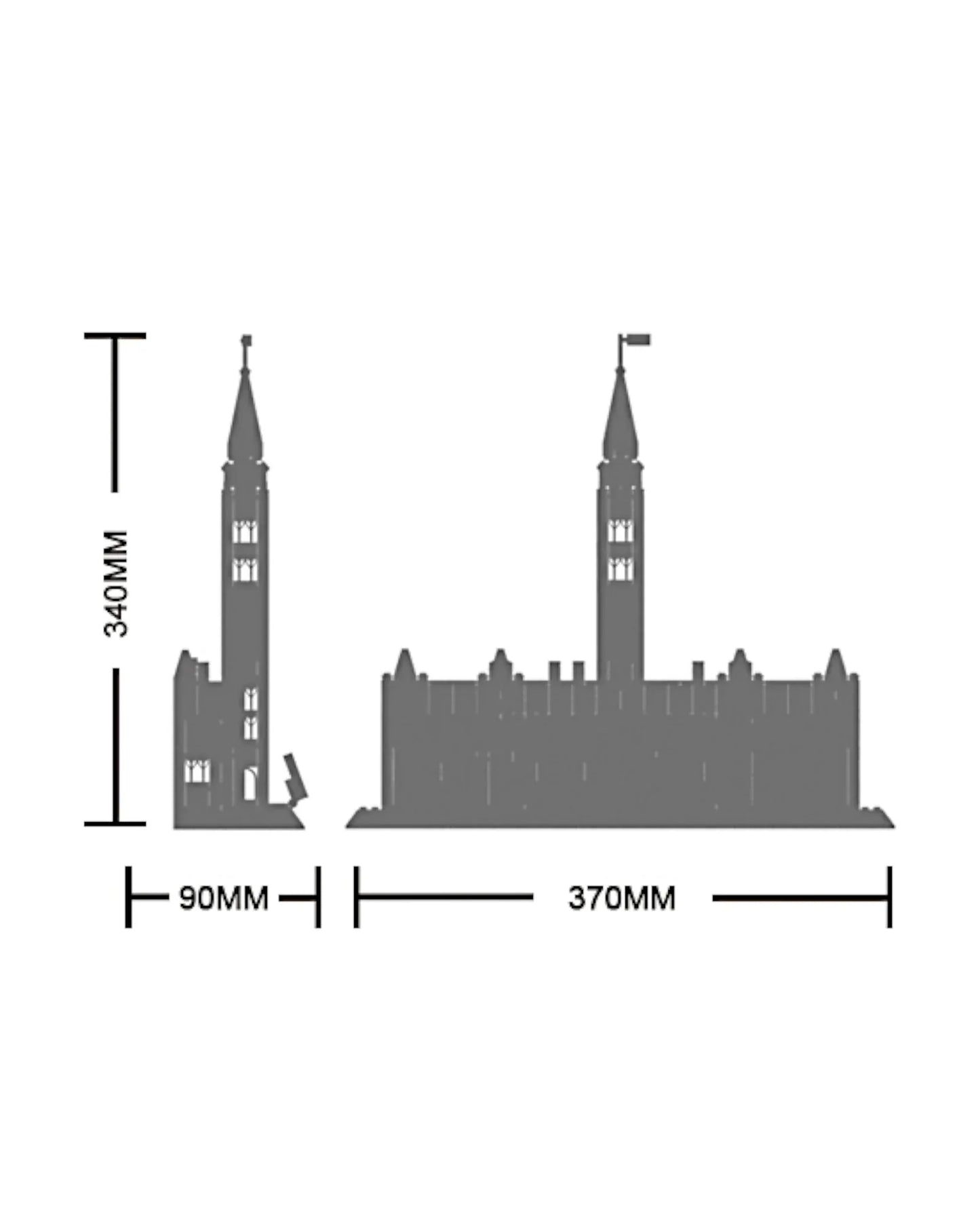 EC-Parlamentsgebäude, Ottawa, Kanada - TOLLzWOOD