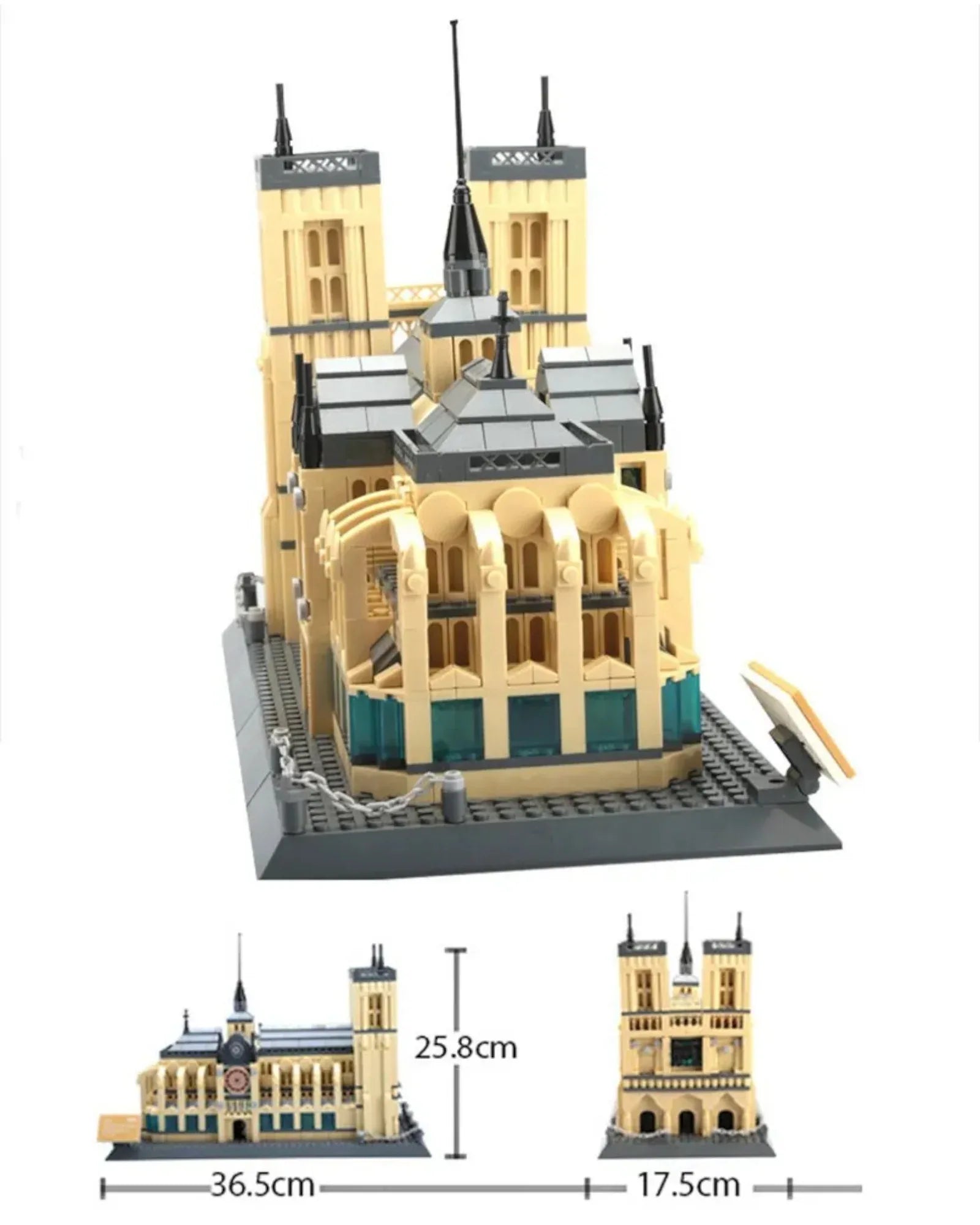 EC-Kathedrale Notre Dame de Paris, Frankreich - TOLLzWOOD