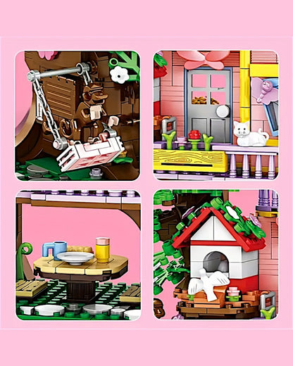 EC-DIY Baumhaus, 840 Teile - TOLLzWOOD