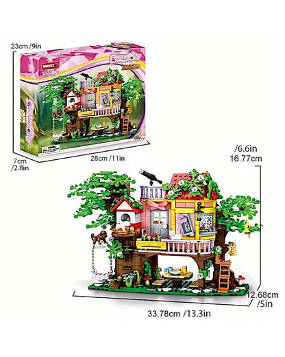 EC-DIY Baumhaus, 840 Teile - TOLLzWOOD