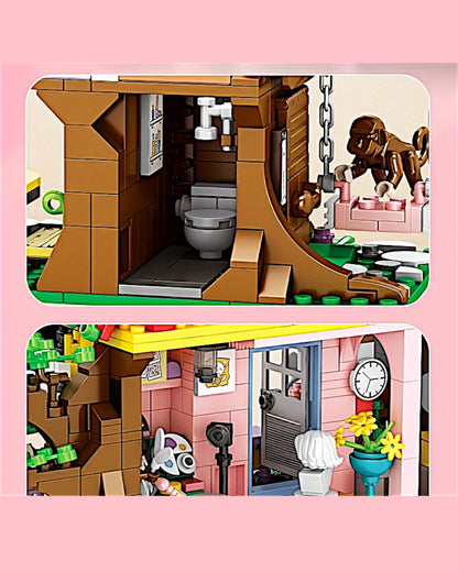 EC-DIY Baumhaus, 840 Teile - TOLLzWOOD