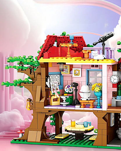 EC-DIY Baumhaus, 840 Teile - TOLLzWOOD